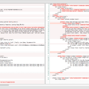 Genesis 2.0 HTML to HTML5 - DOM Diff Screen Shots