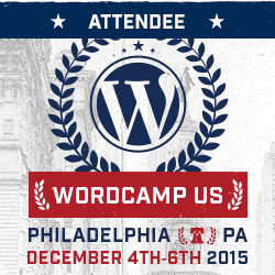Attending WordCamp US 2015